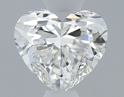 0.36 carat G-VVS1 Natūralus Heart Deimantas (1)