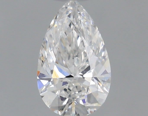 0.3 carat E-VVS2 Natūralus Pear Deimantas (1)