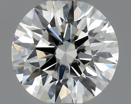 0.37 carat J-SI1 Excellent cut Natūralus Round Deimantas (1)