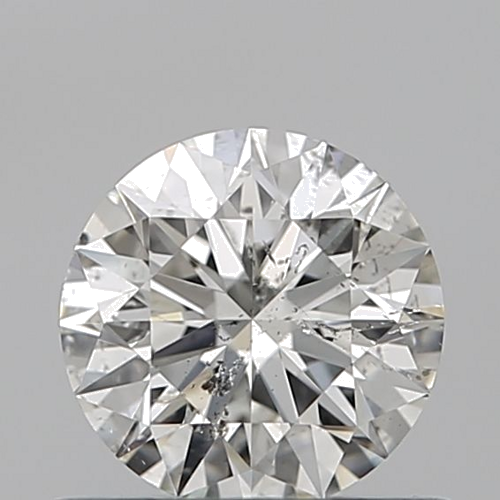 0.6 carat I-SI2 Excellent cut Natūralus Round Deimantas (1)