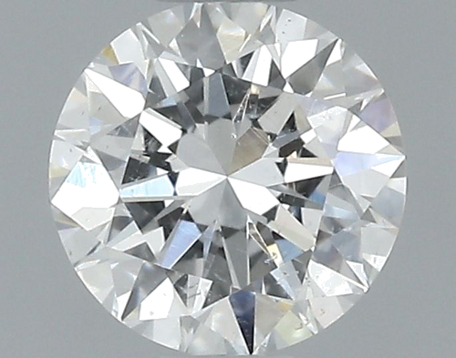 0.51 carat E-SI2 Excellent cut Natūralus Round Deimantas (1)