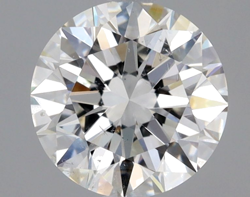 0.85 carat F-SI1 Excellent cut Natūralus Round Deimantas (1)