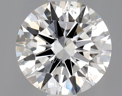 0.54 carat F-SI1 Excellent cut Natūralus Round Deimantas (1)