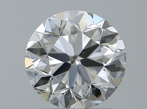 1.0 carat D-VS2 Very Good cut Natūralus Round Deimantas (1)