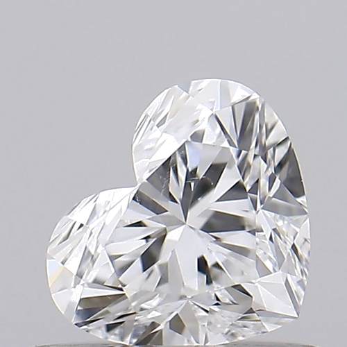 0.5 carat E-SI1 Natūralus Heart Deimantas (1)