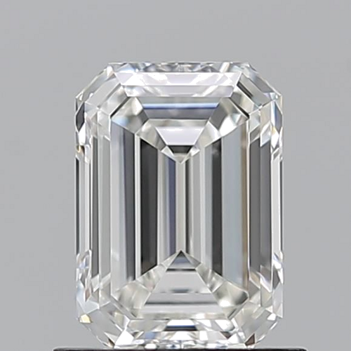 1.01 carat H-VVS1 Natūralus Emerald Deimantas (1)
