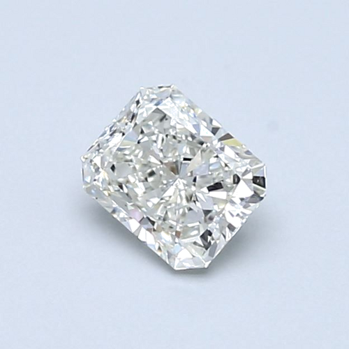 0.5 carat J-SI1 Natūralus Radiant Deimantas (1)