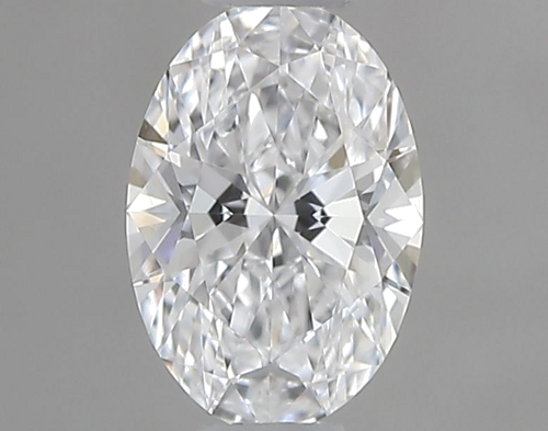 0.33 carat D-VVS2 Natūralus Oval Deimantas (1)