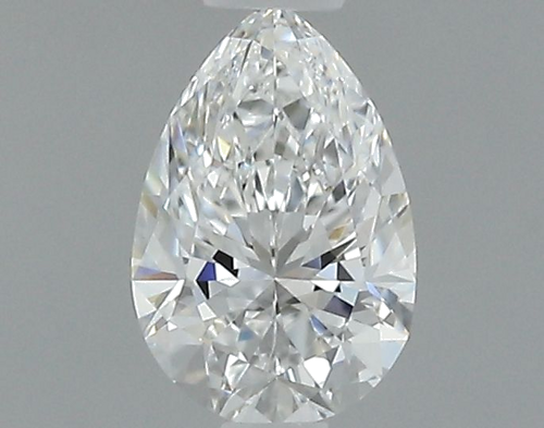 0.53 carat E-VVS2 Natūralus Pear Deimantas (1)