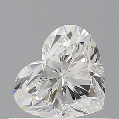 0.57 carat G-IF Natūralus Heart Deimantas (1)