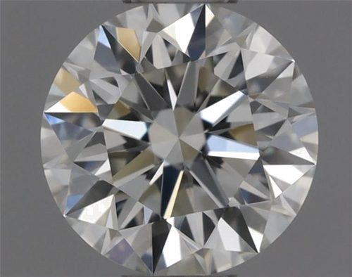 0.44 carat I-VVS1 Excellent cut Natūralus Round Deimantas (1)