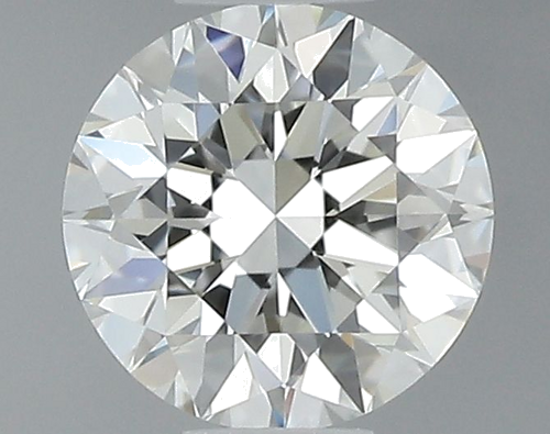 0.52 carat H-VVS1 Excellent cut Natūralus Round Deimantas (1)