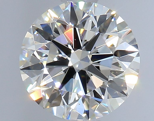 0.54 carat F-VS2 Excellent cut Natūralus Round Deimantas (1)