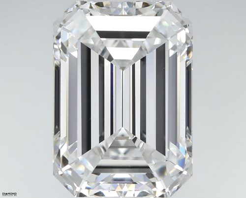 5.01 carat D-VVS1 Natūralus Emerald Deimantas (1)