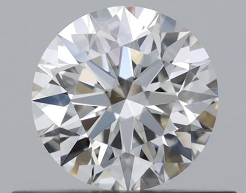 0.44 carat I-VVS2 Excellent cut Natūralus Round Deimantas (1)