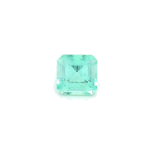 0.89 carat GREEN STEP cut Octagonal Smaragdas (1)