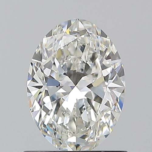 0.9 carat G-VVS1 Natūralus Oval Deimantas (1)