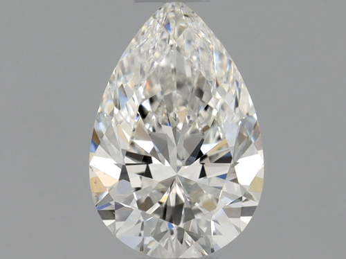 0.4 carat H-VS2 Natūralus Pear Deimantas (1)