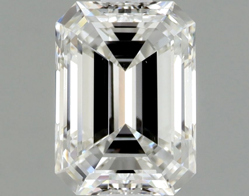 0.9 carat F-VVS2 Natūralus Emerald Deimantas (1)