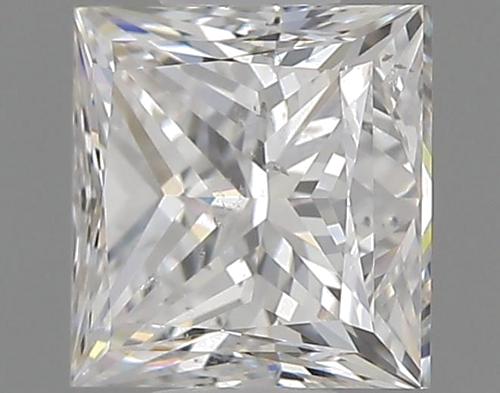 0.61 carat E-SI2 Natūralus Princess Deimantas (1)