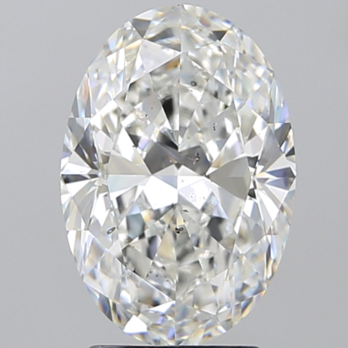 3.01 carat G-SI2 Natūralus Oval Deimantas (1)