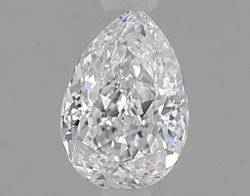 0.31 carat D-IF Natūralus Pear Deimantas (1)