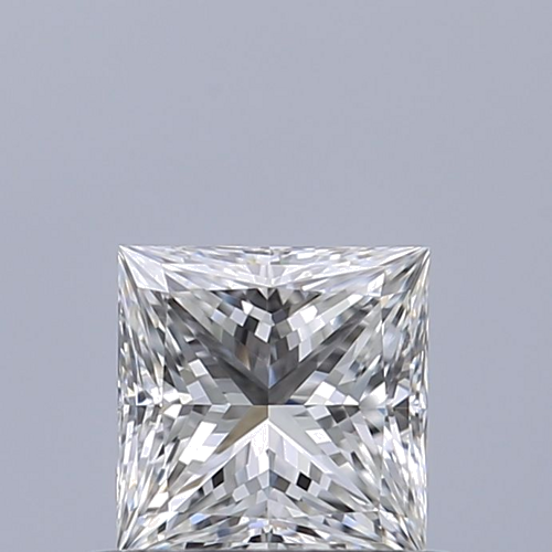 0.51 carat F-VVS1 Natūralus Princess Deimantas (1)