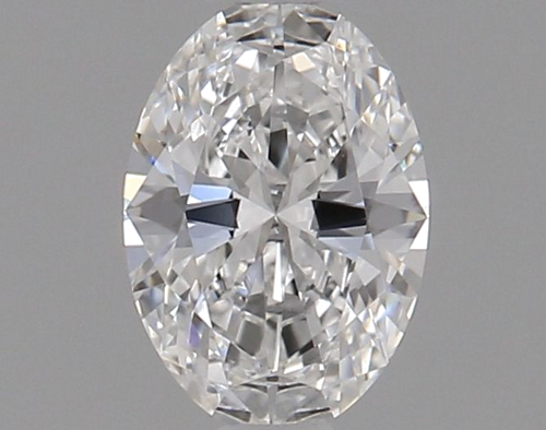 0.44 carat D-VVS2 Natūralus Oval Deimantas (1)