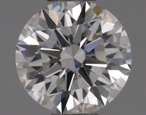 0.37 carat F-VVS2 Excellent cut Natūralus Round Deimantas (1)