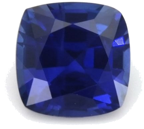 0.57 carat BLUE Cushion Safyras (1)