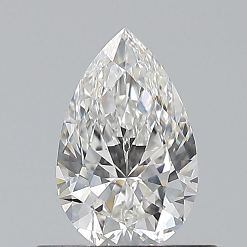 0.54 carat F-VS2 Natūralus Pear Deimantas (1)