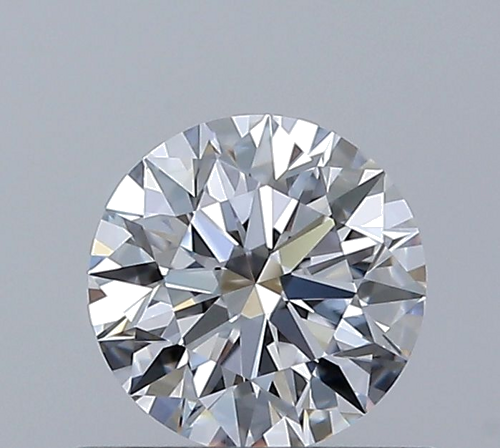 0.51 carat D-VVS2 Excellent cut Natūralus Round Deimantas (1)