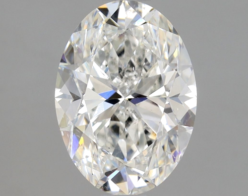 1.3 carat G-SI1 Natūralus Oval Deimantas (1)