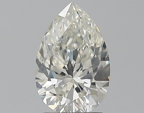 1.7 carat J-SI1 Natūralus Pear Deimantas (1)