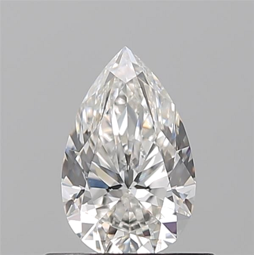0.54 carat G-VVS2 Natūralus Pear Deimantas (1)