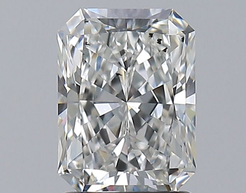 1.51 carat G-SI1 Natūralus Radiant Deimantas (1)