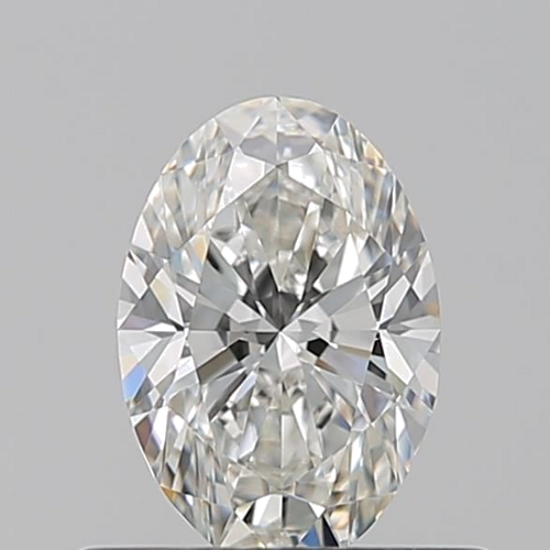0.52 carat H-VVS2 Natūralus Oval Deimantas (1)