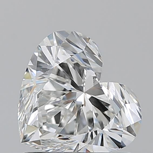 1.02 carat G-SI1 Natūralus Heart Deimantas (1)
