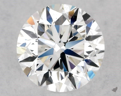 0.9 carat E-VVS1 Very Good cut Natūralus Round Deimantas (1)