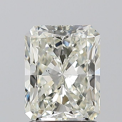 1.5 carat K-VS2 Natūralus Radiant Deimantas (1)