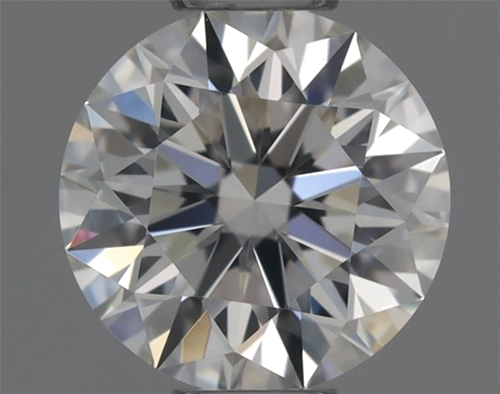 0.42 carat H-VVS2 Excellent cut Natūralus Round Deimantas (1)