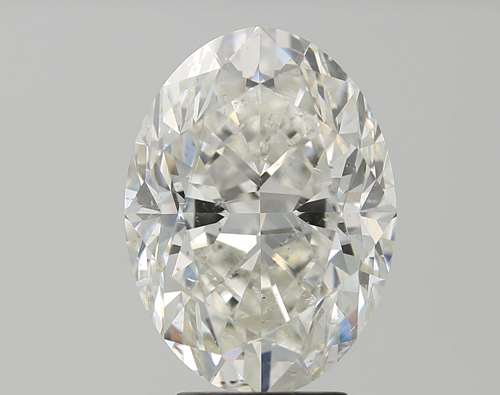 5.02 carat I-SI2 Natūralus Oval Deimantas (1)