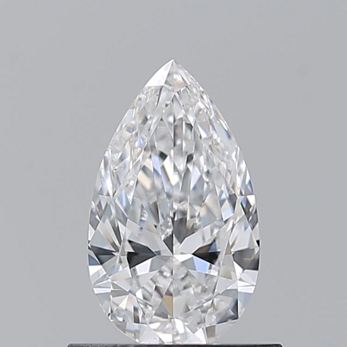 0.67 carat D-SI1 Natūralus Pear Deimantas (1)