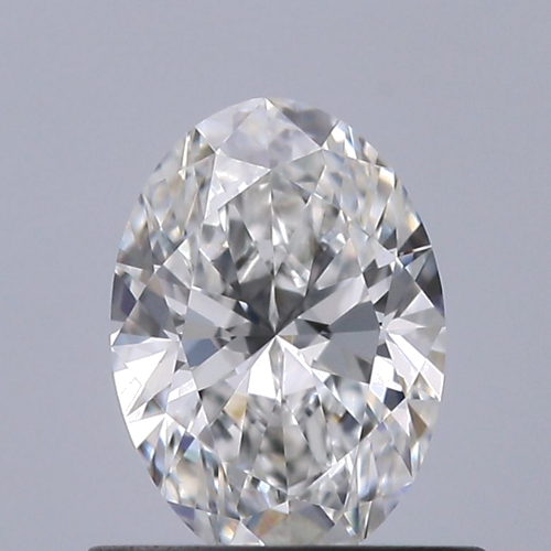 0.53 carat F-VS1 Natūralus Oval Deimantas (1)