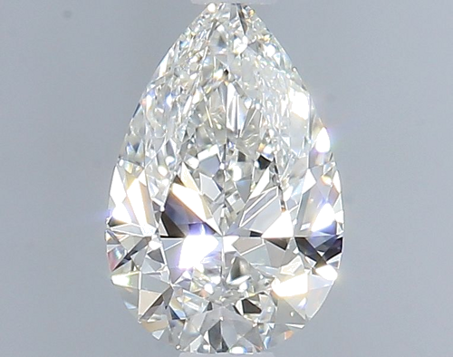 0.5 carat G-VS1 Natūralus Pear Deimantas (1)
