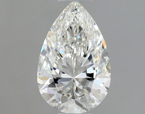 0.5 carat H-IF Natūralus Pear Deimantas (1)