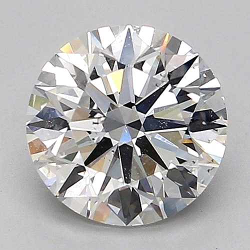 1.51 carat F-SI1 Excellent cut Natūralus Round Deimantas (1)