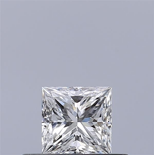 0.3 carat E-VVS2 Natūralus Princess Deimantas (1)