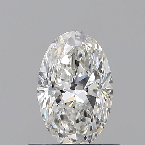 0.61 carat F-SI1 Natūralus Oval Deimantas (1)