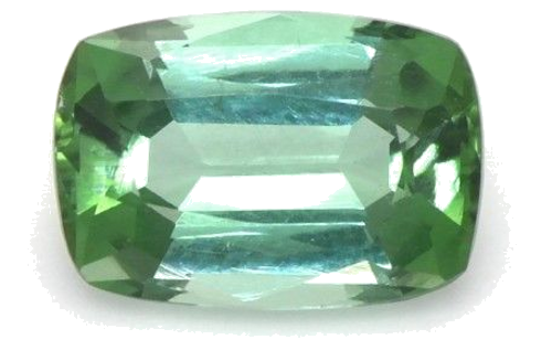 1.09 carat GREEN Cushion Tourmaline (1)